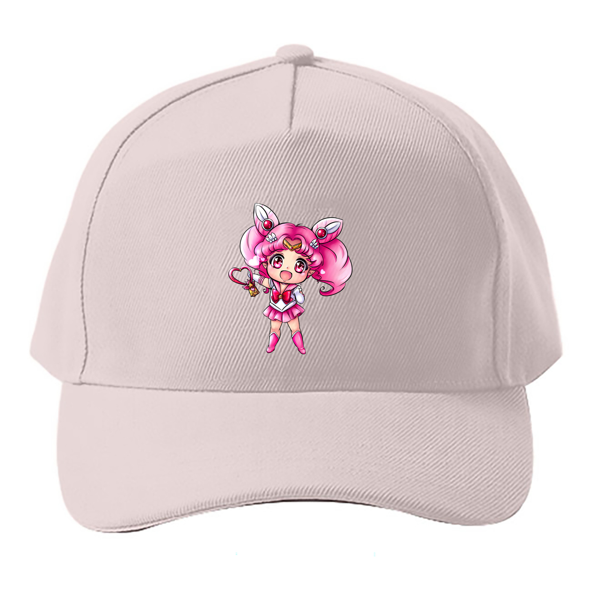 （画像用） 美少女戦士セーラームーン ちびうさ Sailor Moon Chibiusa Tsukino Usagi Small Lady Serenity ベースボールキャップ 綿100％ 男女兼用 帽子 スポーツ